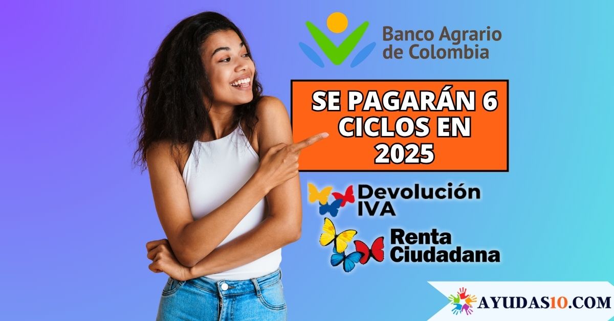 Banco Agrario: Se pagarán 6 ciclos de Renta e IVA en el 2025