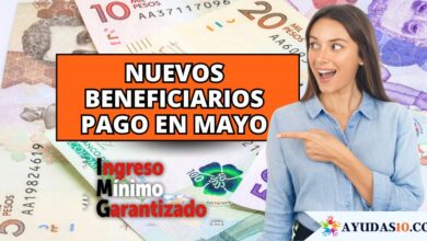 Nuevos beneficiarios del Ingreso Mínimo Garantizado para el pago en Mayo