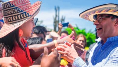 Presidente Gustavo Petro defendiendo sus reformas sociales