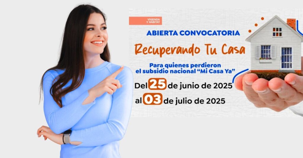 Nueva convocatoria Recuperando Tu Casa en Cali para exbeneficiarios de Mi Casa Ya