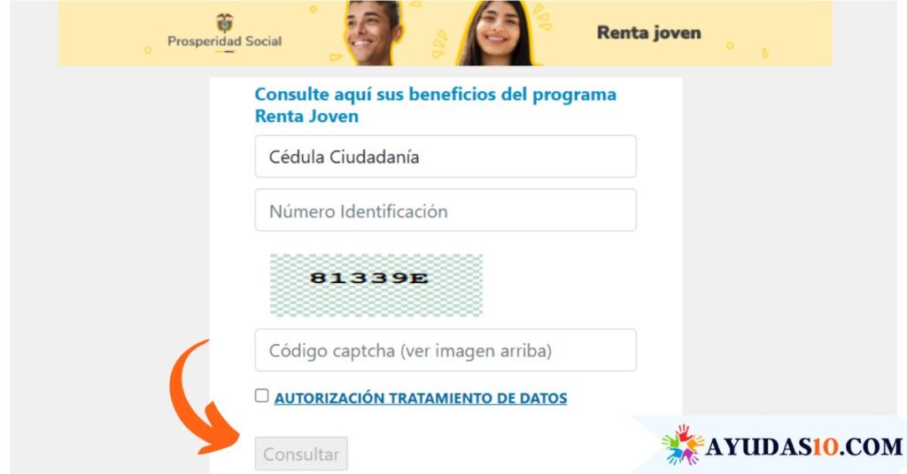 consultar pago banco agrario renta joven