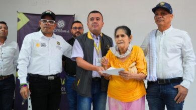 Entrega de indemnizaciones a víctimas en Puerto Wilches por parte de la Unidad para las Víctimas