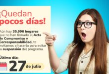 Firma del Acta de Compromiso de Renta Ciudadana antes del 27 de julio