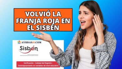 volvió la franja roja en el Sisbén