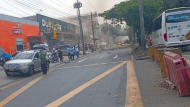 Explosión cerca de la Escuela Militar de Aviación en Cali