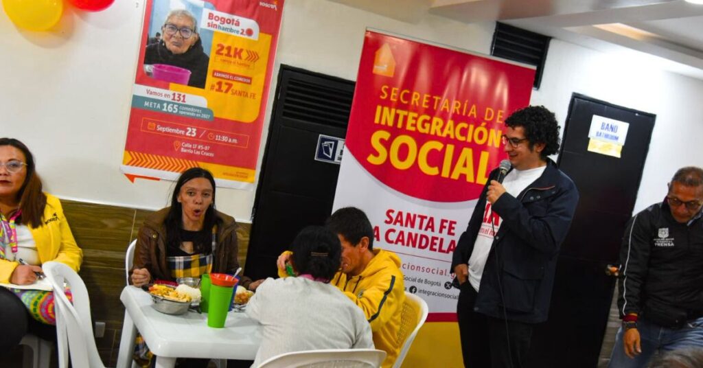 Bogotá inaugura comedor comunitario en Las Cruces con 250 cupos para población vulnerable.