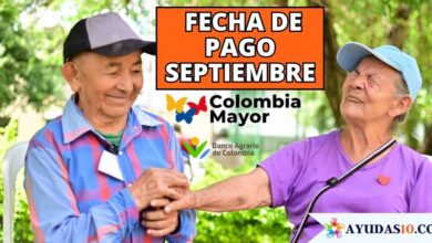Pagos del octavo ciclo de Colombia Mayor en septiembre