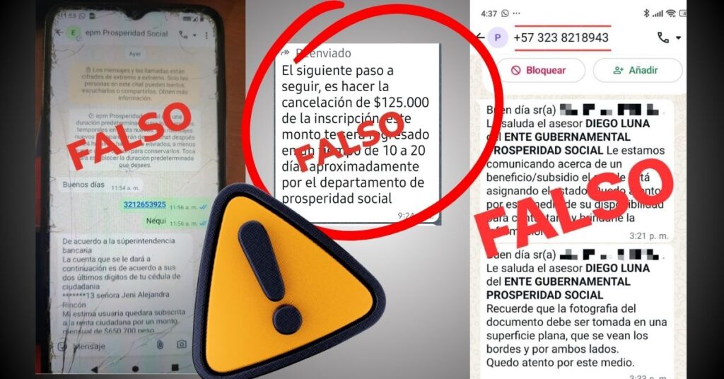 Alerta de estafa de Prosperidad Social: No entregue dinero por Bono Pensional o Renta Ciudadana