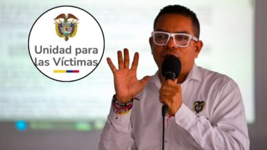 director de la Unidad de Víctimas anunciando entregas de ayuda humanitaria