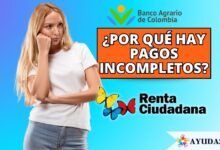 mujer preocupada por que le llego incompleto el pago de renta ciudadana
