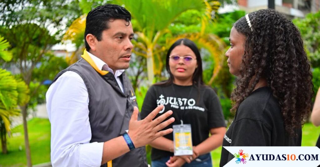 Jóvenes beneficiarios de Renta Joven