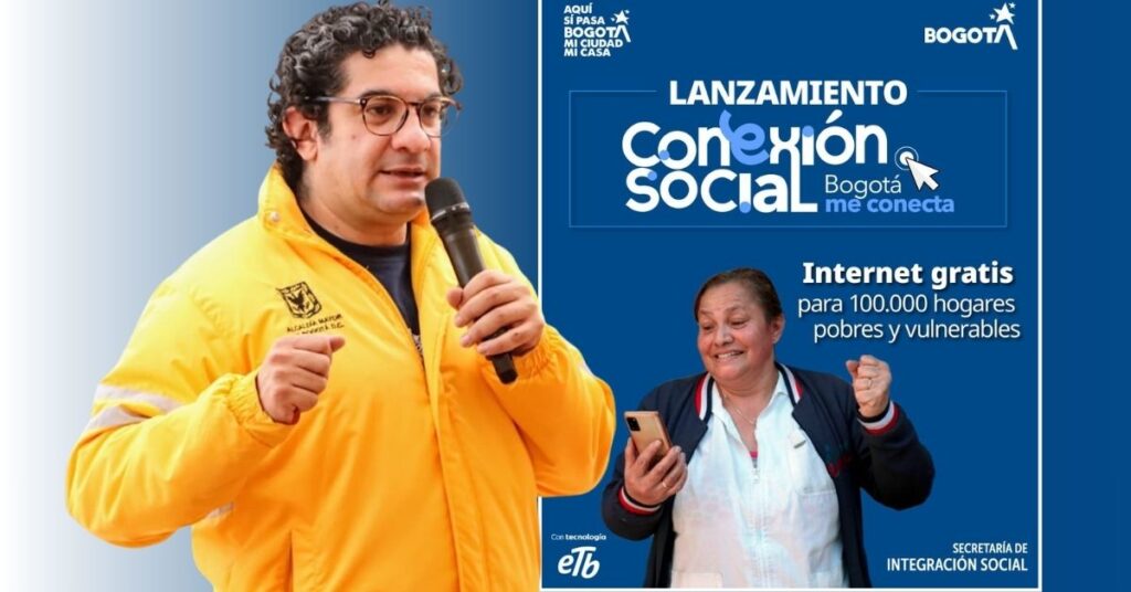 conexión a internet gratis en Bogotá