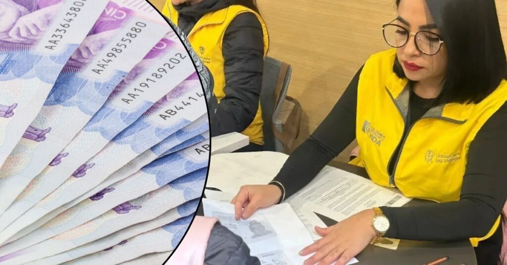 Unidad para las Víctimas entregando cartas de indemnización administrativa en jornada masiva en Bogotá