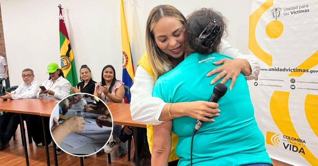 Entrega de cartas de indemnización a víctimas en Cali y Cúcuta por la Unidad para las Víctimas, febrero 2026