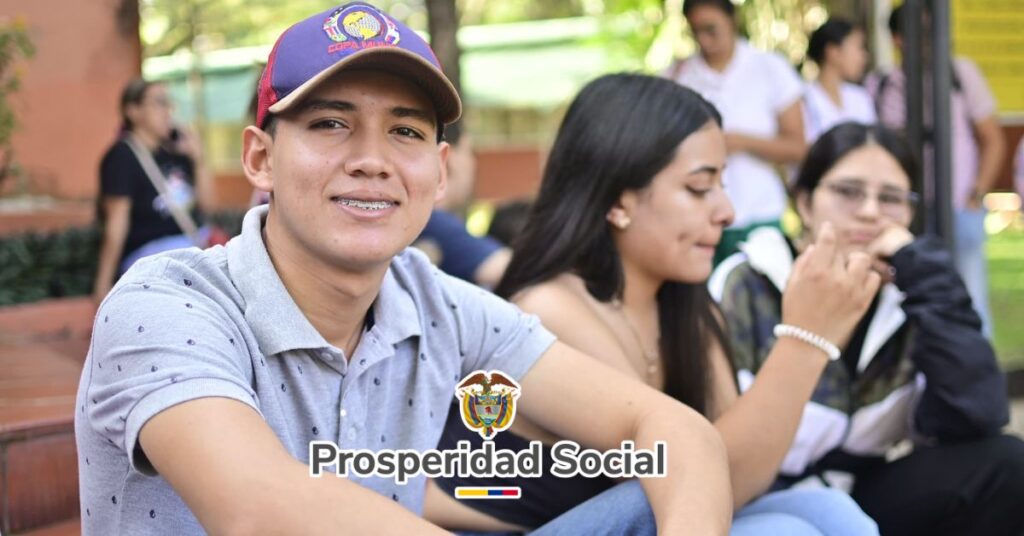 Estudiante universitario consultando su saldo de Renta Joven