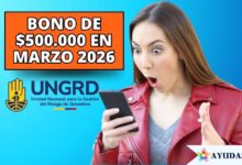 pago del bono de 500 mil de la UNGRD