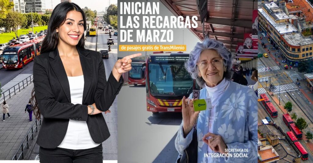 como tener los pasajes gratis de transmilenio
