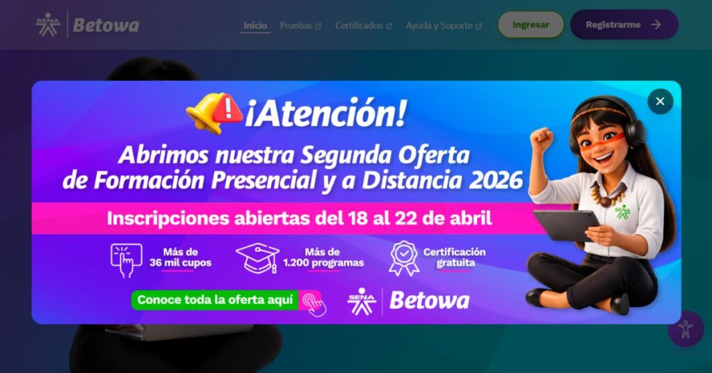 estudiar gratis 2026 sena
