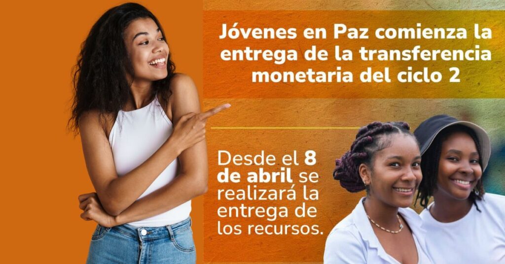 Joven beneficiario del programa Jóvenes en Paz