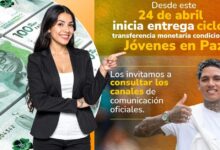 pago jóvenes en paz Abril