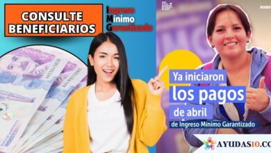 pago del IMG de abril a beneficiarios