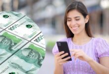 Beneficiaria de Renta Ciudadana realizando el cobro de su giro de renta ciudadana