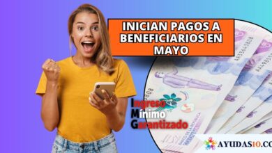 consultando el pago del Ingreso Mínimo Garantizado en su teléfono móvil