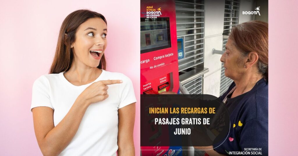 inicio oficial al ciclo de recargas de pasajes gratis en TransMilenio