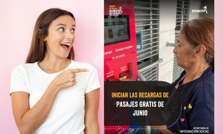 inicio oficial al ciclo de recargas de pasajes gratis en TransMilenio