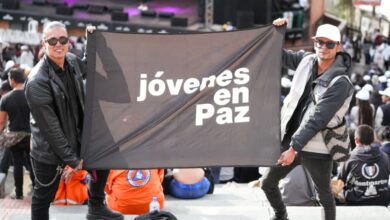 Jóvenes beneficiarios del programa Jóvenes en Paz