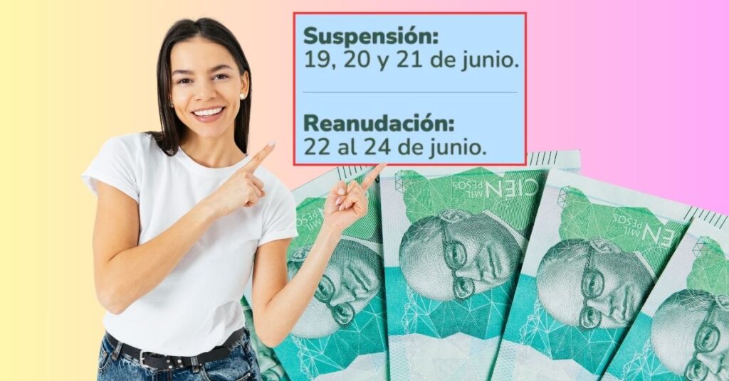 avisos de Prosperidad Social sobre la suspensión de los subsidios Renta Ciudadana, IVA y Colombia Mayor