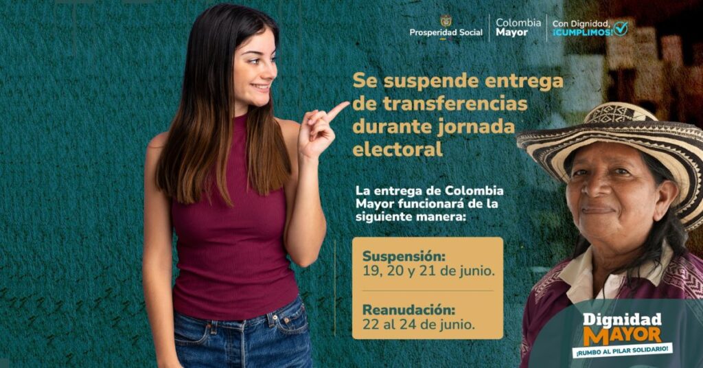 Prosperidad Social sobre la suspensión de subsidios por elecciones