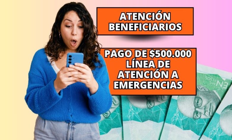 Beneficiaria cobrando el subsidio de 500.000 pesos de Renta Ciudadana en un punto SuperGiros