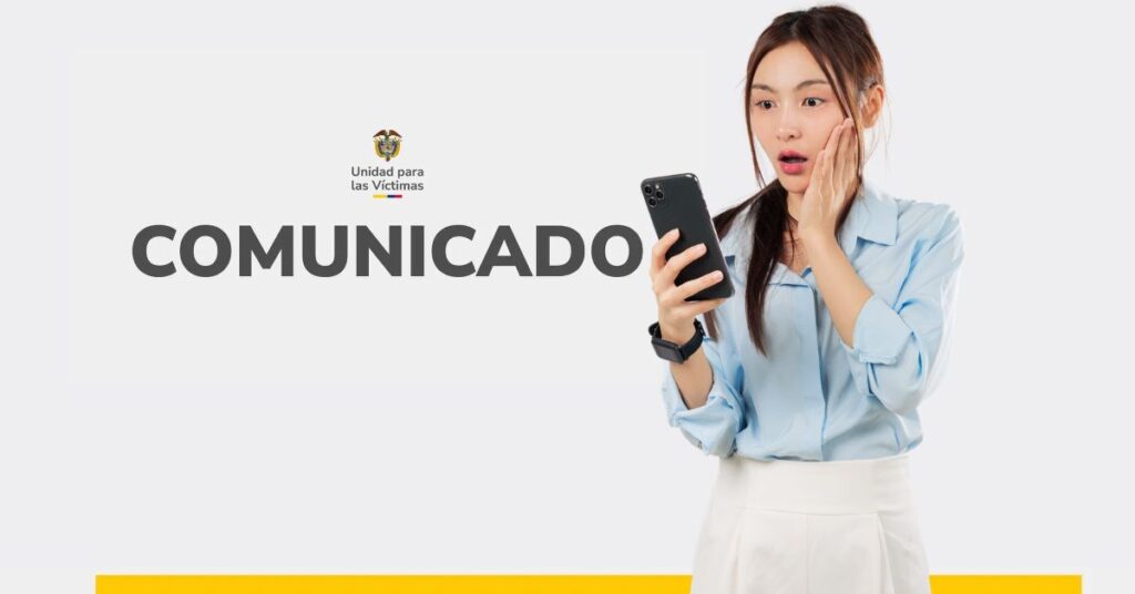 Mensaje de alerta contra fraudes y estafas en los trámites de la Unidad para las Víctimas