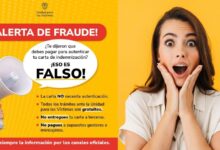 Alerta por estafa y falsa autenticación de la carta de indemnización de la Unidad para las Víctimas