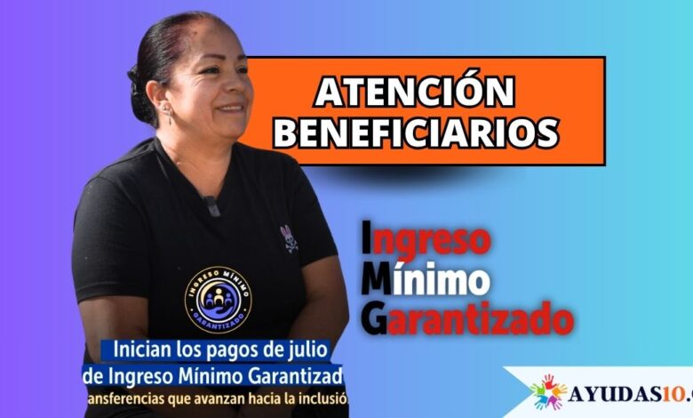 Beneficiario en Bogotá consultando la llegada del pago del Ingreso Mínimo Garantizado