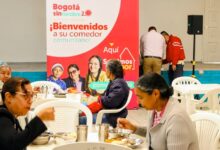 comida saludable en el nuevo comedor comunitario de la localidad de Rafael Uribe Uribe
