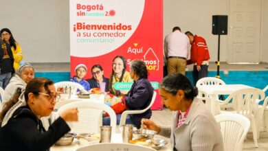 comida saludable en el nuevo comedor comunitario de la localidad de Rafael Uribe Uribe