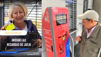 Beneficiarios activando pasajes gratis en TransMilenio con la tarjeta TuLlave