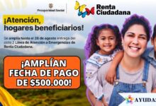 eneficiario de Renta Ciudadana consultando su giro de 500.000