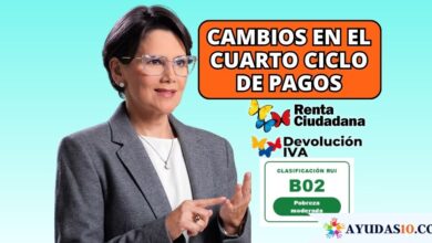 Sandra Suárez, directora de Prosperidad Social, explicando los cambios en el cuarto ciclo de pagos de Renta Ciudadana en Colombia