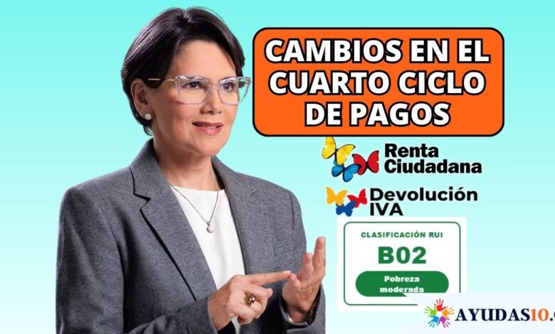 Sandra Suárez, directora de Prosperidad Social, explicando los cambios en el cuarto ciclo de pagos de Renta Ciudadana en Colombia