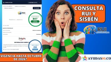 nueva información de vigencia del Sisbén IV dentro de la plataforma del RUI
