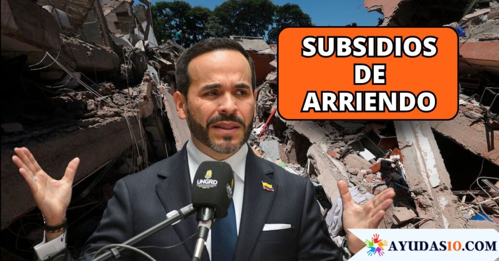 Autoridades y equipos de rescate evaluando viviendas afectadas tras el terremoto para la asignación de subsidios de arriendo