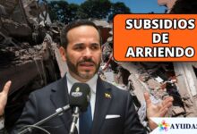 Autoridades y equipos de rescate evaluando viviendas afectadas tras el terremoto para la asignación de subsidios de arriendo