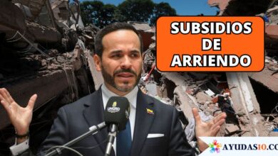 Autoridades y equipos de rescate evaluando viviendas afectadas tras el terremoto para la asignación de subsidios de arriendo