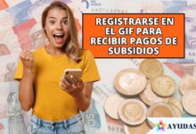 Beneficiaria registrando su cuenta bancaria en la plataforma GIF de Prosperidad Social desde un celular