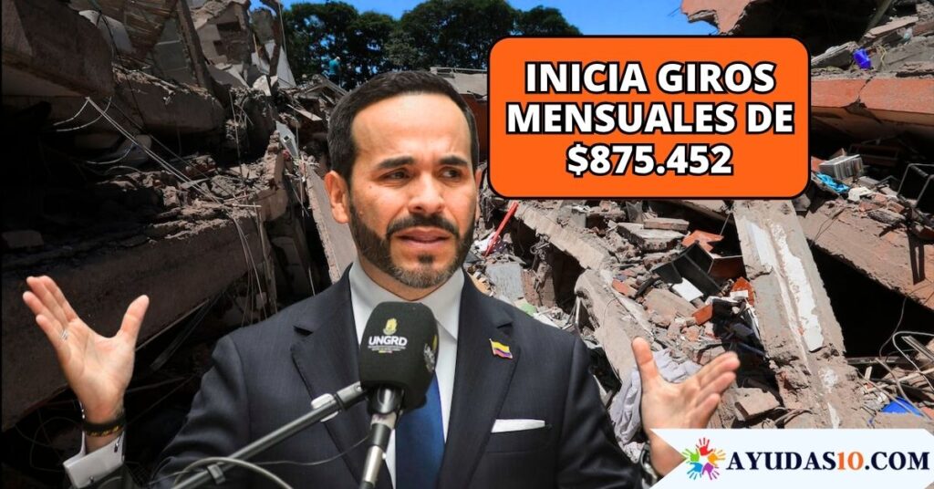 asistencia y ayudas económicas del Gobierno nacional