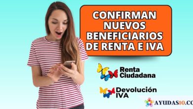 Confirman nuevos beneficiarios de Renta e IVA septiembre