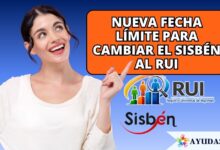 Consulta RUI Nueva fecha límite para cambiar el Sisbén